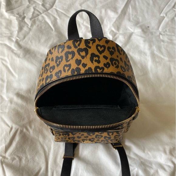 Coach Leopard Print Mini Backpack - Picture 3 of 6